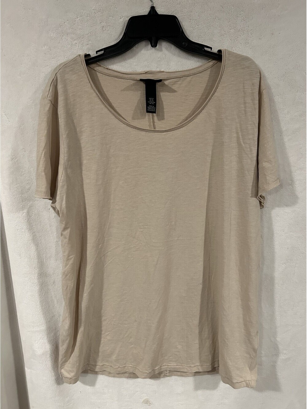 H&M Top- Regular Fit Women’s XL Casual Tan